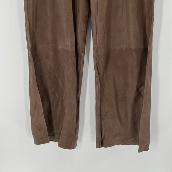Citizens of Humanity Beverly Slouch Boot Leather Trouser - Brown - 30 - NWT - Picture 3 of 11